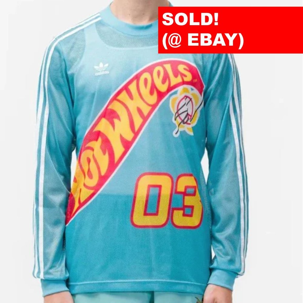 NWT: ADIDAS x Sean Wotherspoon x Hot Wheels Mesh Top Fall 2022 Collection - Picture 1 of 12